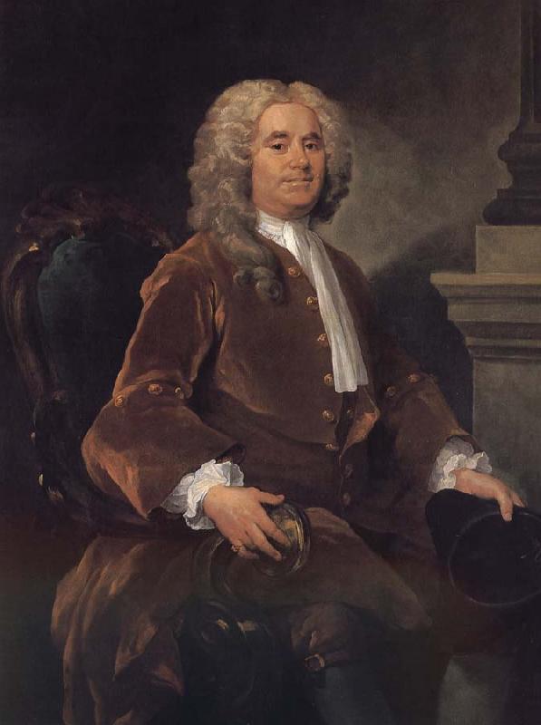 William Hogarth Mr Jones Portrait